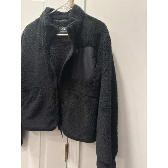 Women's Athleta Girl Jacket XXL Black - Picture 4 of 9